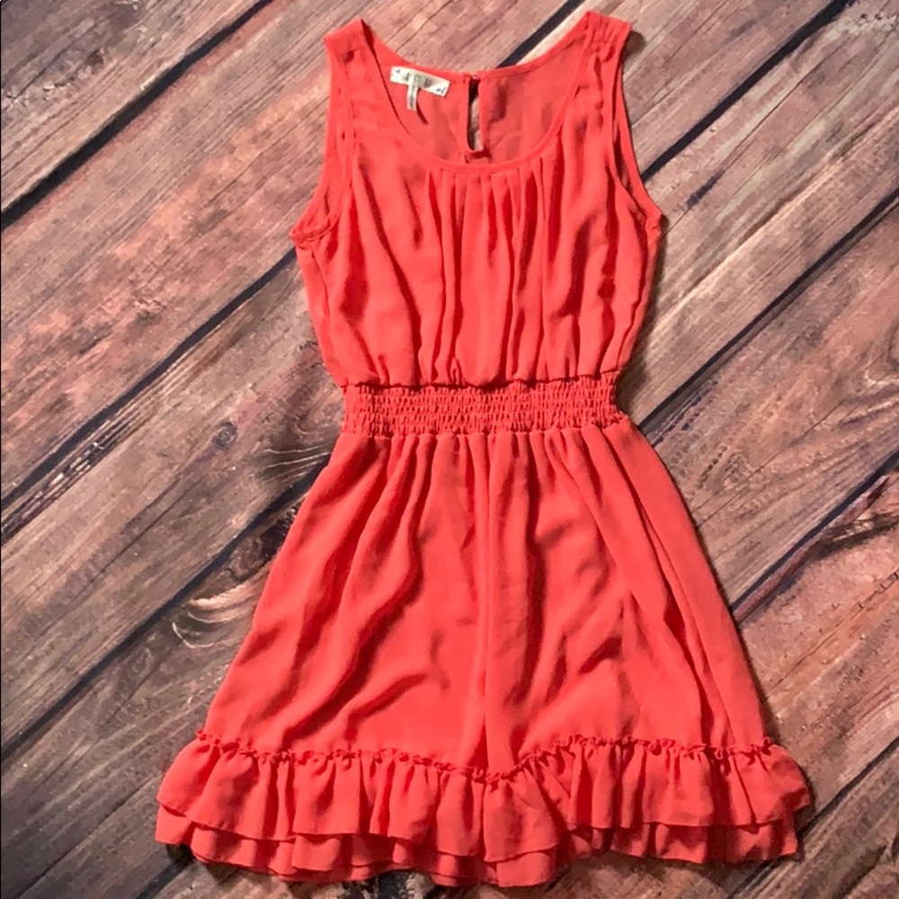 Coral Pink Dress